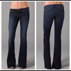 J Brand Babe Flare Jeans in Starless Sz 27